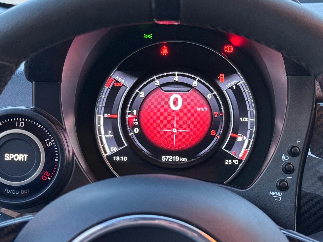 Abarth 595 1.4 Turbo T-Jet 180 CV Competizione FULL SABELT CARBONIO UNI PRO