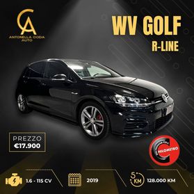 Volkswagen Golf 1.6 TDI 115 CV R-line