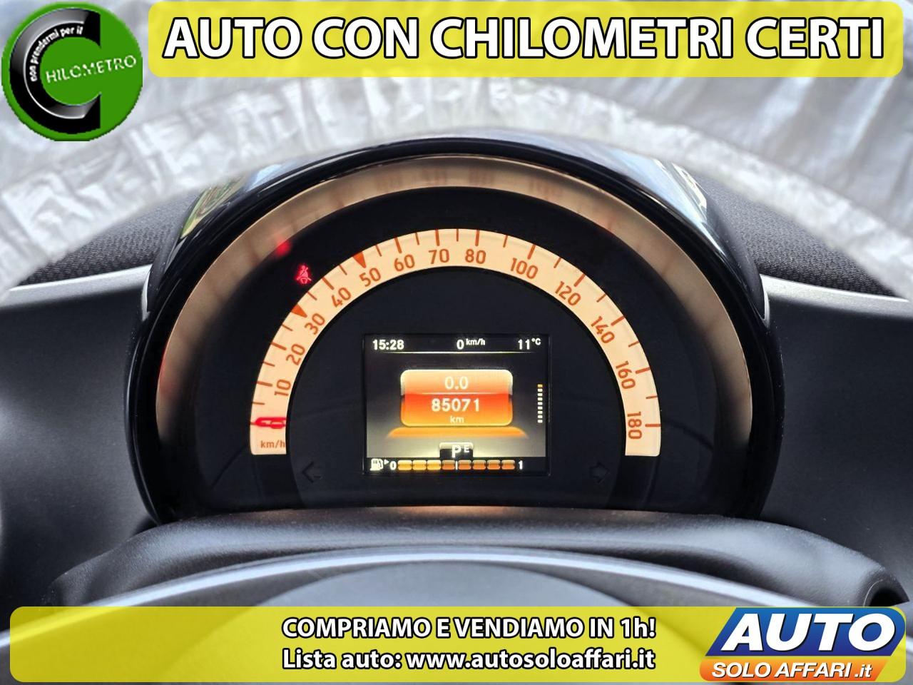 SMART ForTwo 70 1.0 PASSION BENZINA EURO6C AUTOMATICA 85.000KM