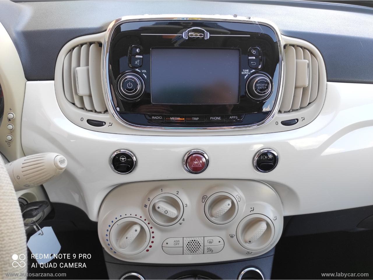 FIAT 500 1.2 Lounge 3 ANNI GARANZIA -- 15GG SODDISFATTI O RIMBORSATI