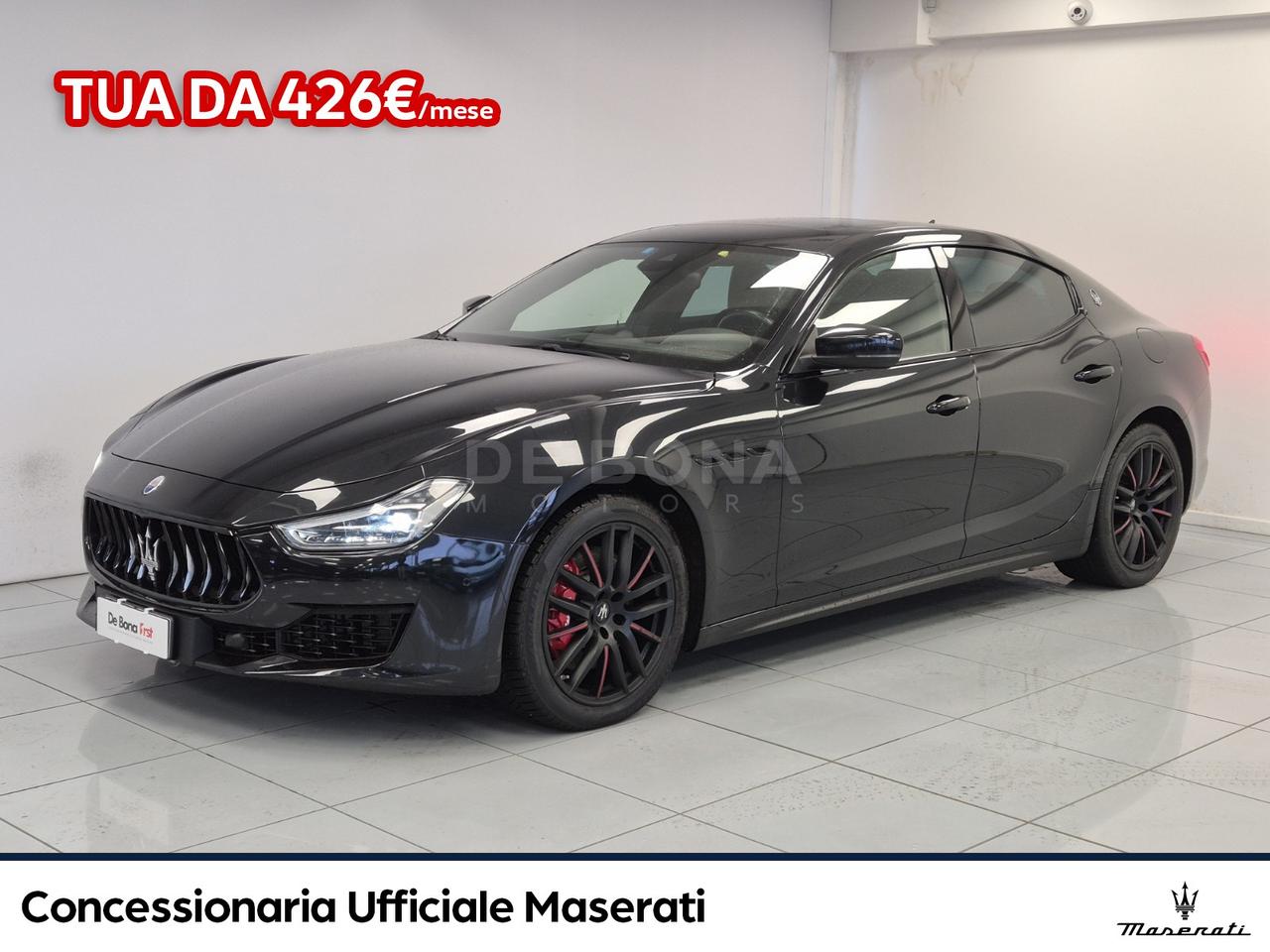 Maserati Ghibli 3.0 v6 ds ribelle black 275cv auto GRANSPORT
