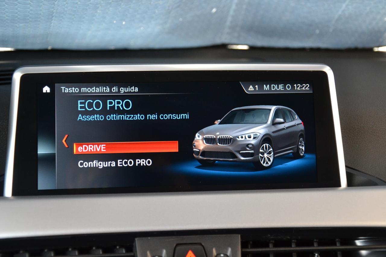 Bmw X1 25e X-DRIVE 220CV ADVANTAGE **PREZZO VERO**UNIPRO'**