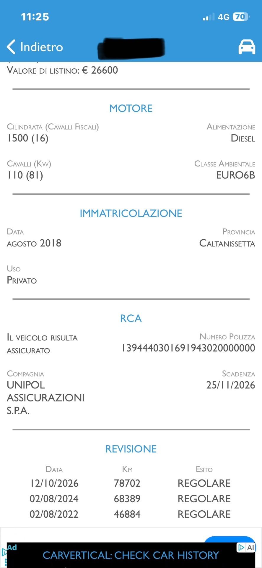 Renault Captur 1.5 diesel 70 mila km