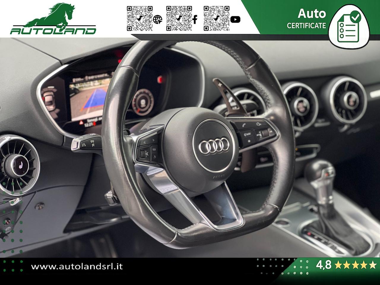 Audi TT Coupe 2.0 tfsi S line QUATTRO REVO Stage 3 - B&O - Matrix - MMI Plus - Retrocamera