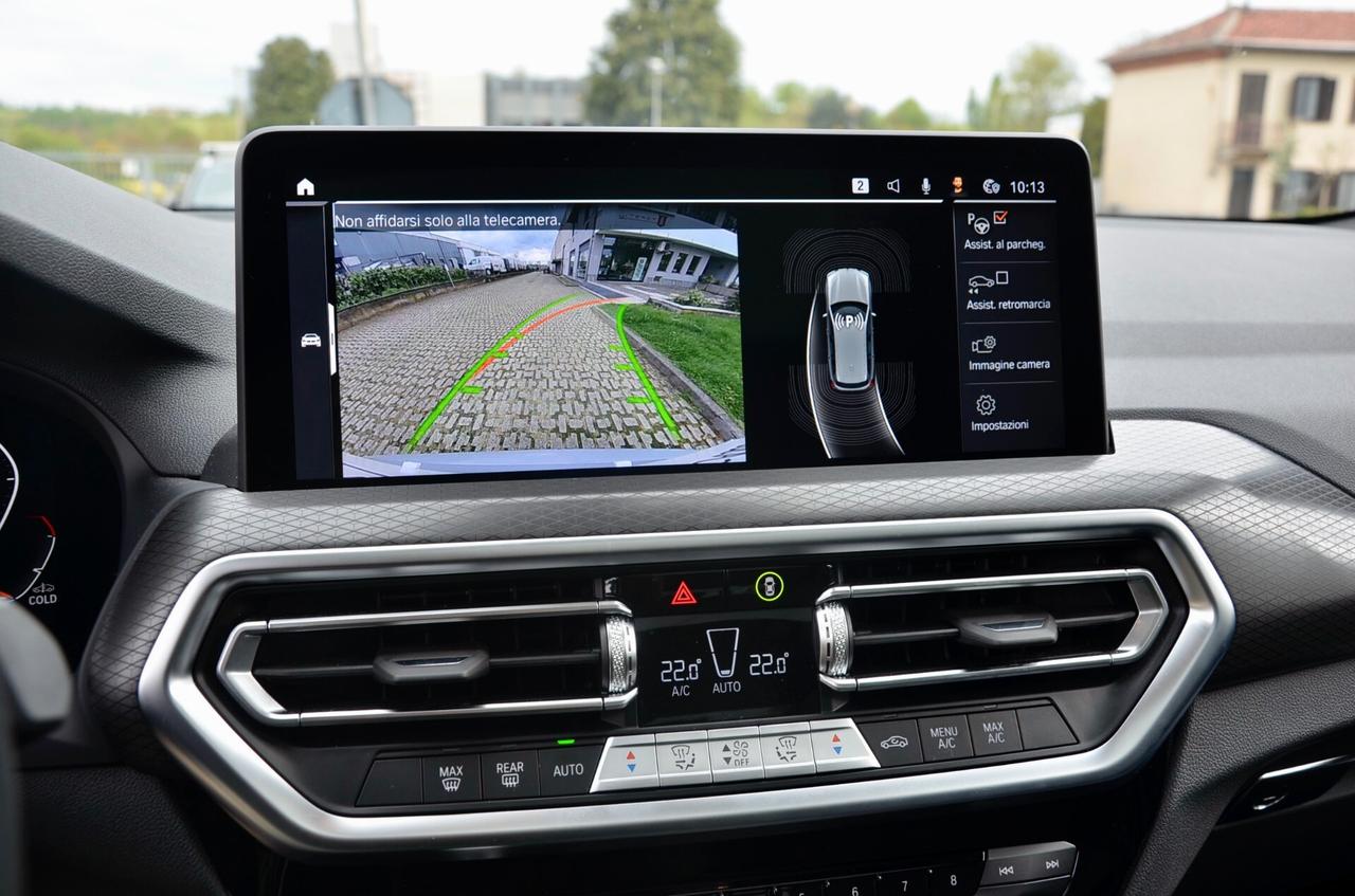 BMW X3 XDRIVE20d MHEV 48V MSPORT 190cv AUTO, IVA ESPOSTA, GARANZIA UFF BMW, UNCOPROP, UFF ITALIANA, 20", TETTO, PERMUTE