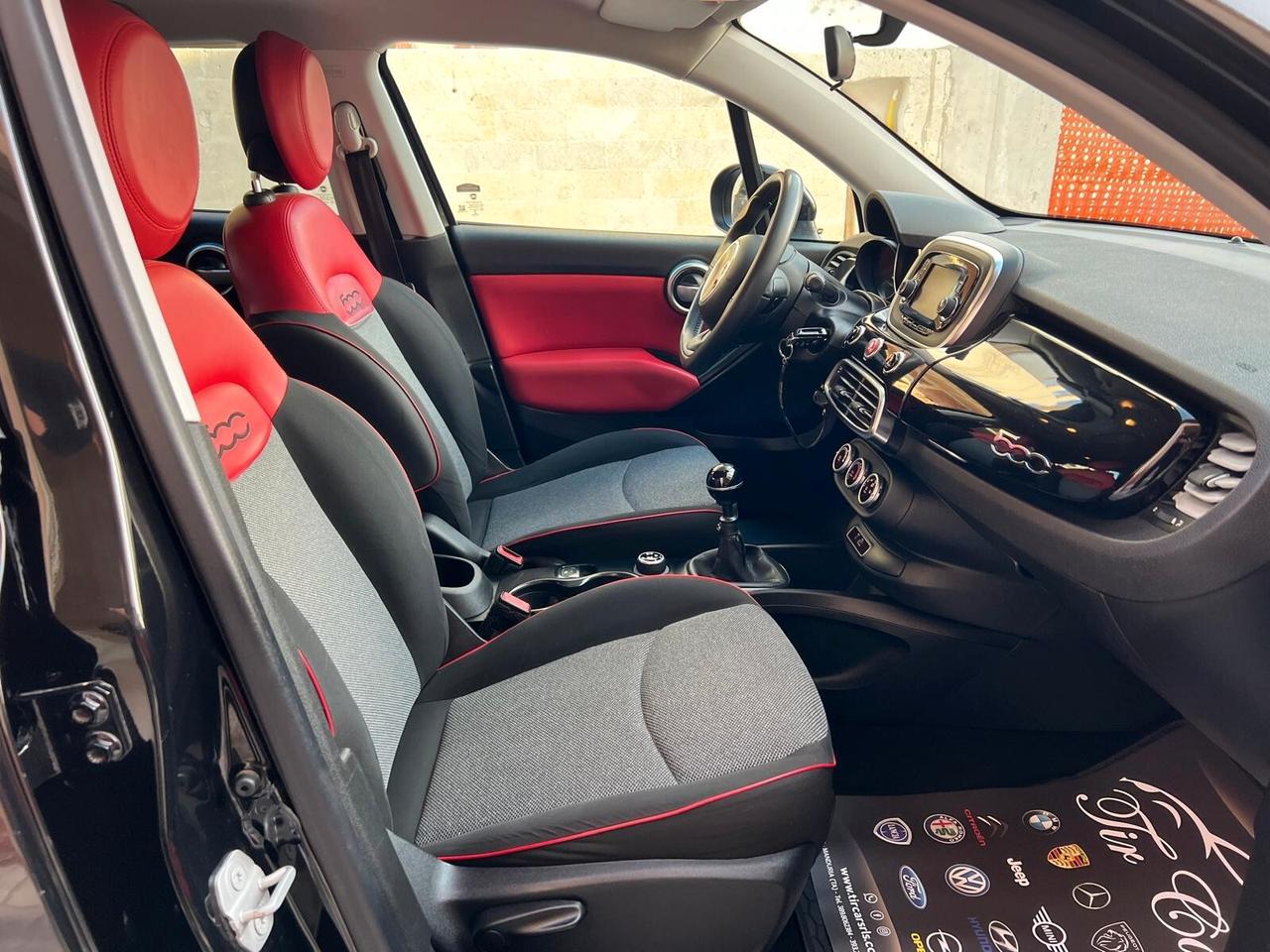 FIAT 500 X 1.3 MJT 95CV PELLE CRUISE OK NEOPATENTATI ANNO 2016