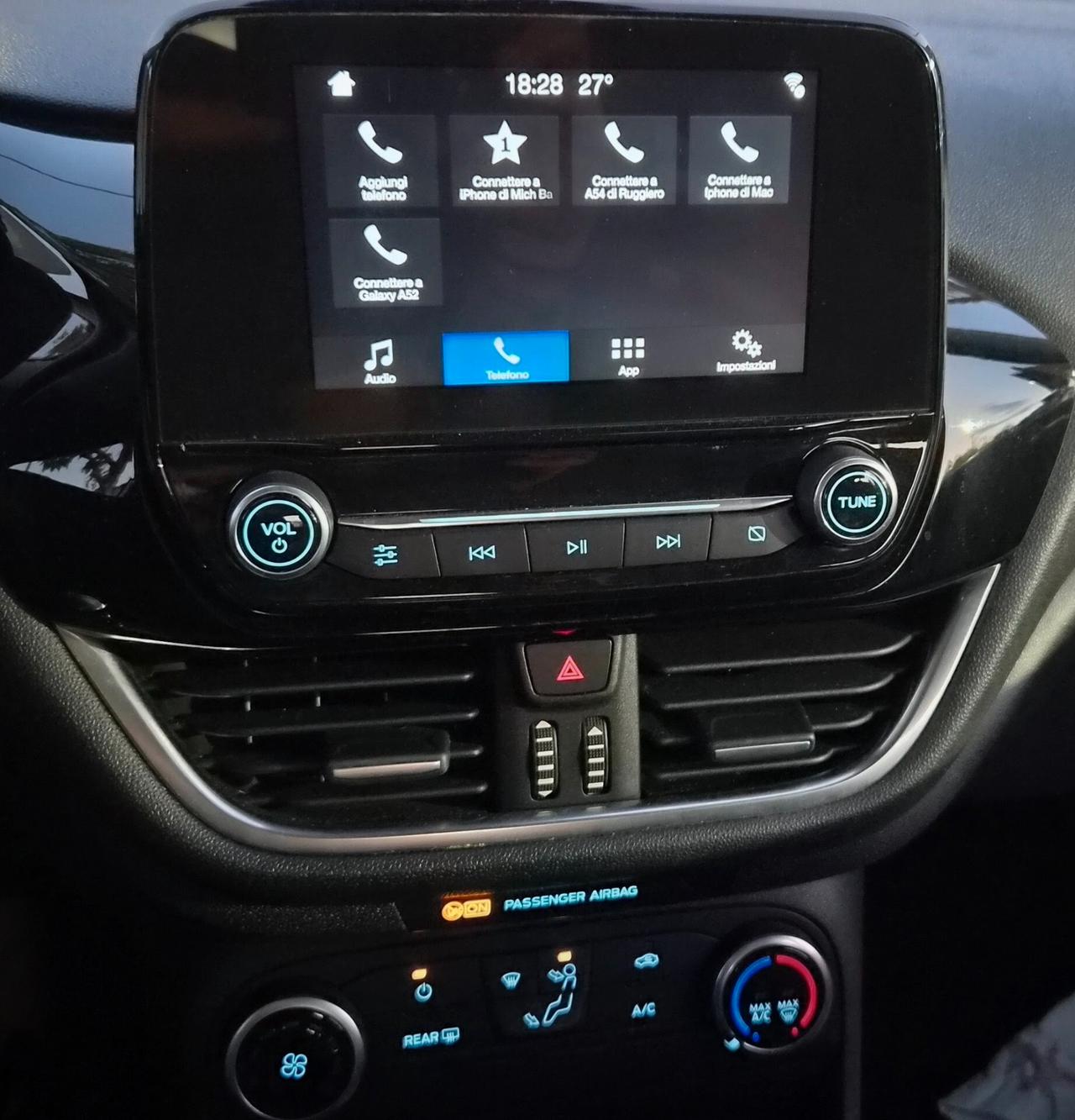 Ford Fiesta 1.5(UNICO PROPRIETARIO)TDCi 5 porte Vignale