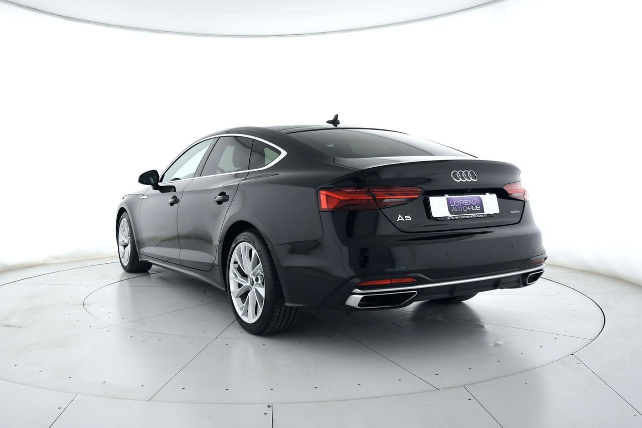 AUDI A5 Sportback 40 2.0 tdi mhev Business Advanced quattro 204cv TETTO PANO+CAMERA