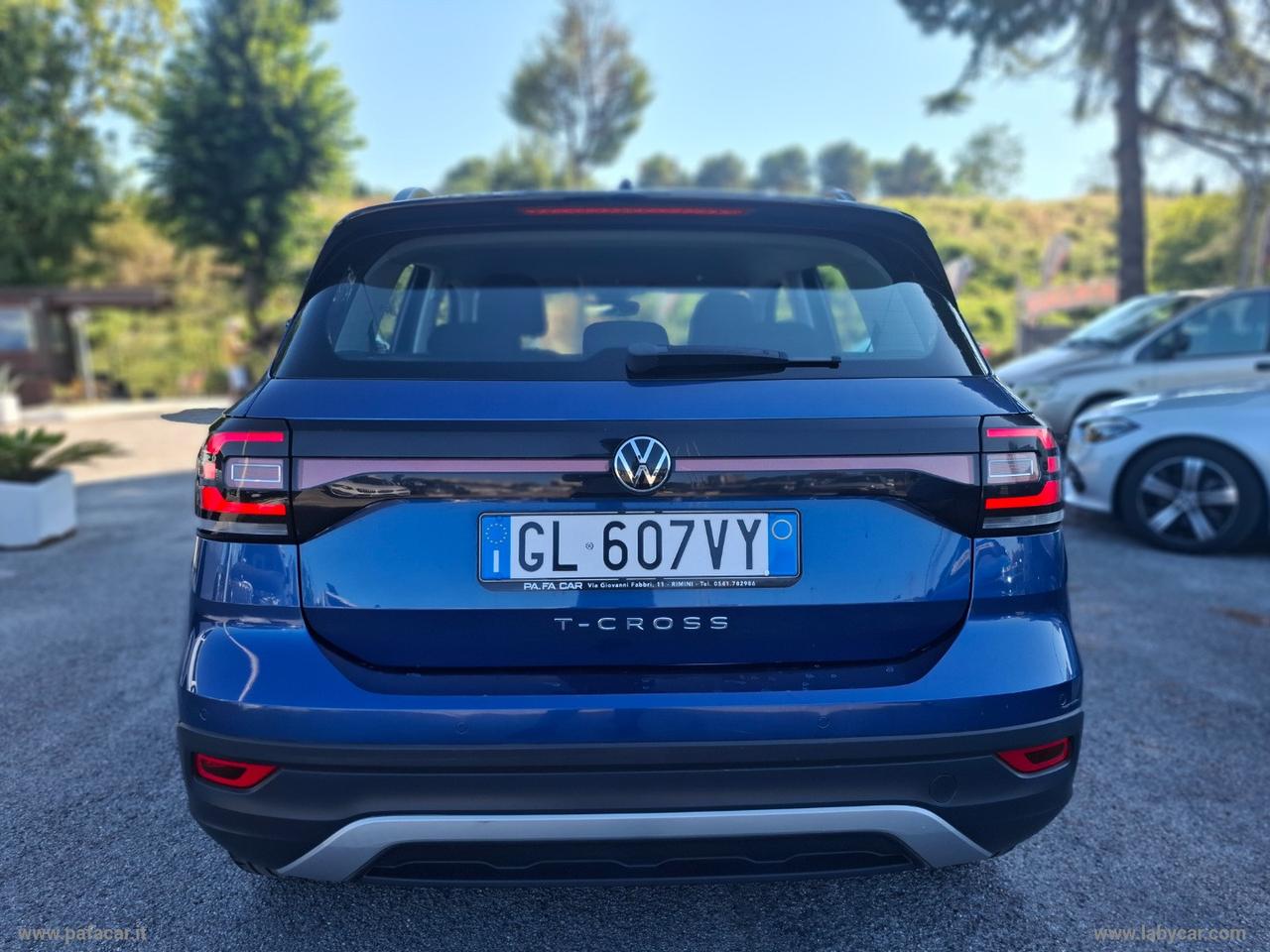 VOLKSWAGEN T-Cross 1.0 TSI 110 CV DSG Advanced BMT