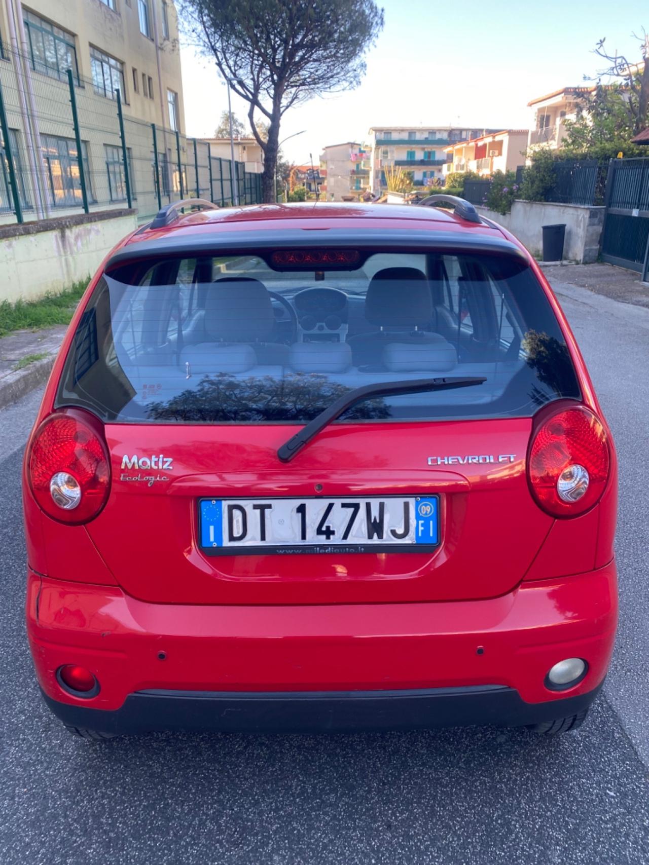 Chevrolet Matiz GPL 2009 Solo 80000 Km