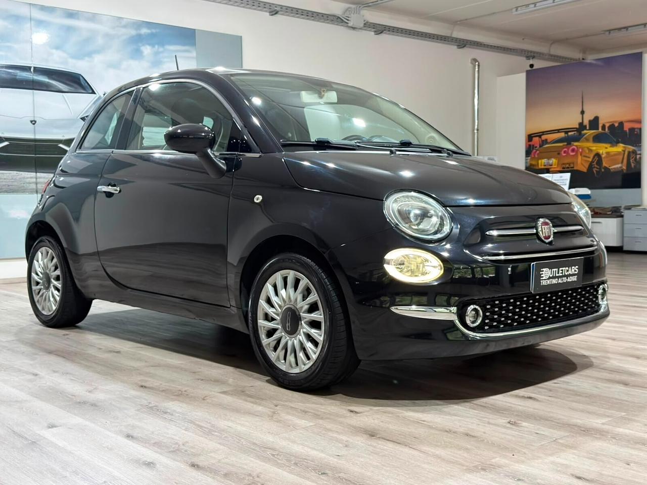 FIAT 500 1.2 69CV TETTO PANORAMICO 1PROPRIETARIO