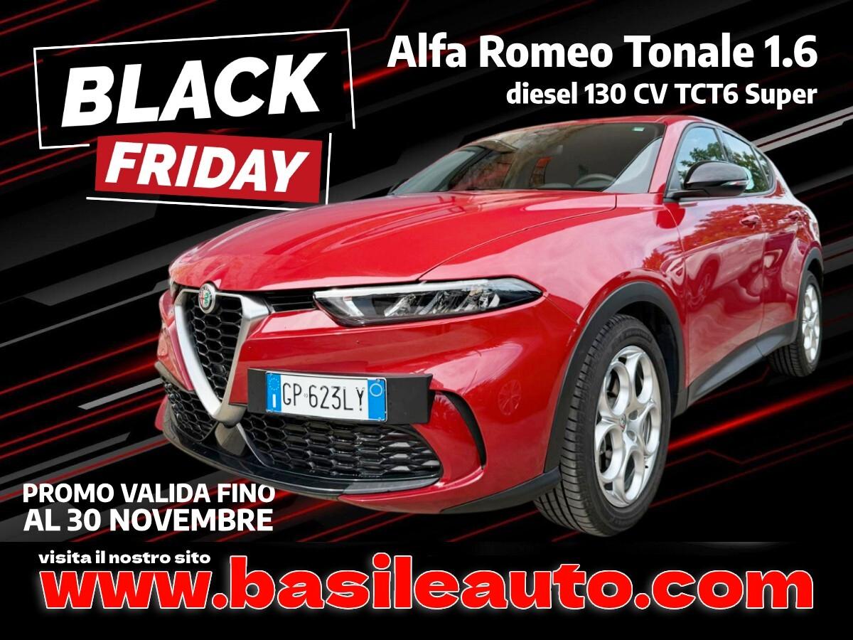 Alfa Romeo Tonale 1.6 diesel 130 CV TCT6 Super