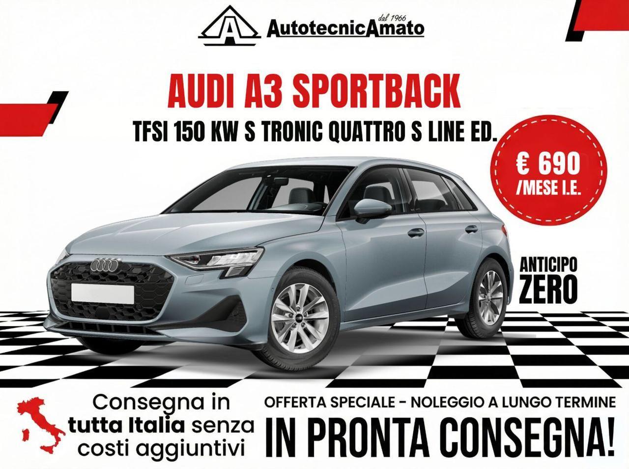 Audi A3 SPB TFSI 150 kW S tronic quattro S line edition