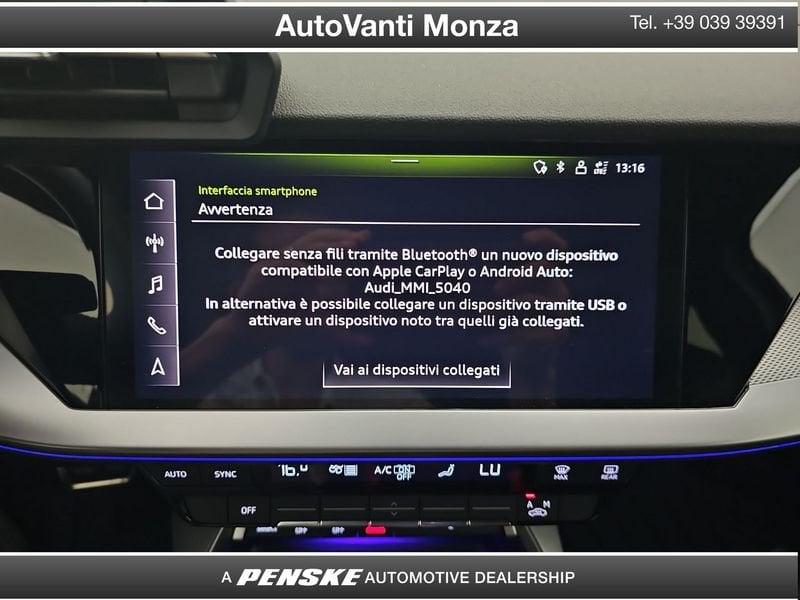 Audi A3 Sportback 35 TDI S tronic S line Edition