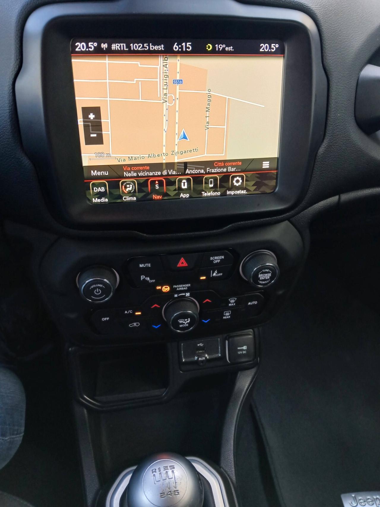 Jeep Renegade 1.6 Mjt 120 CV S