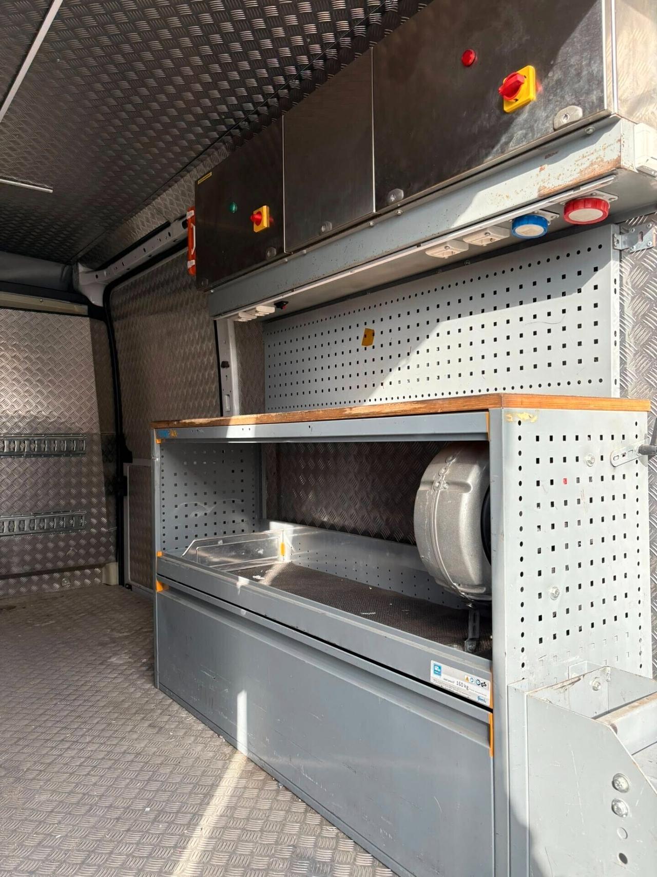 Fiat Ducato maxi 180cv officina mobile inverter 1200w