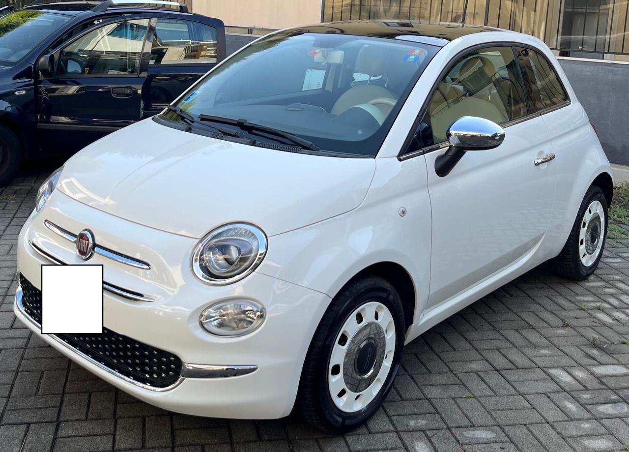 FIAT 500 1.2 BENZINA LOUNGE - ANCHE PER NEOPATENTATI - 2017