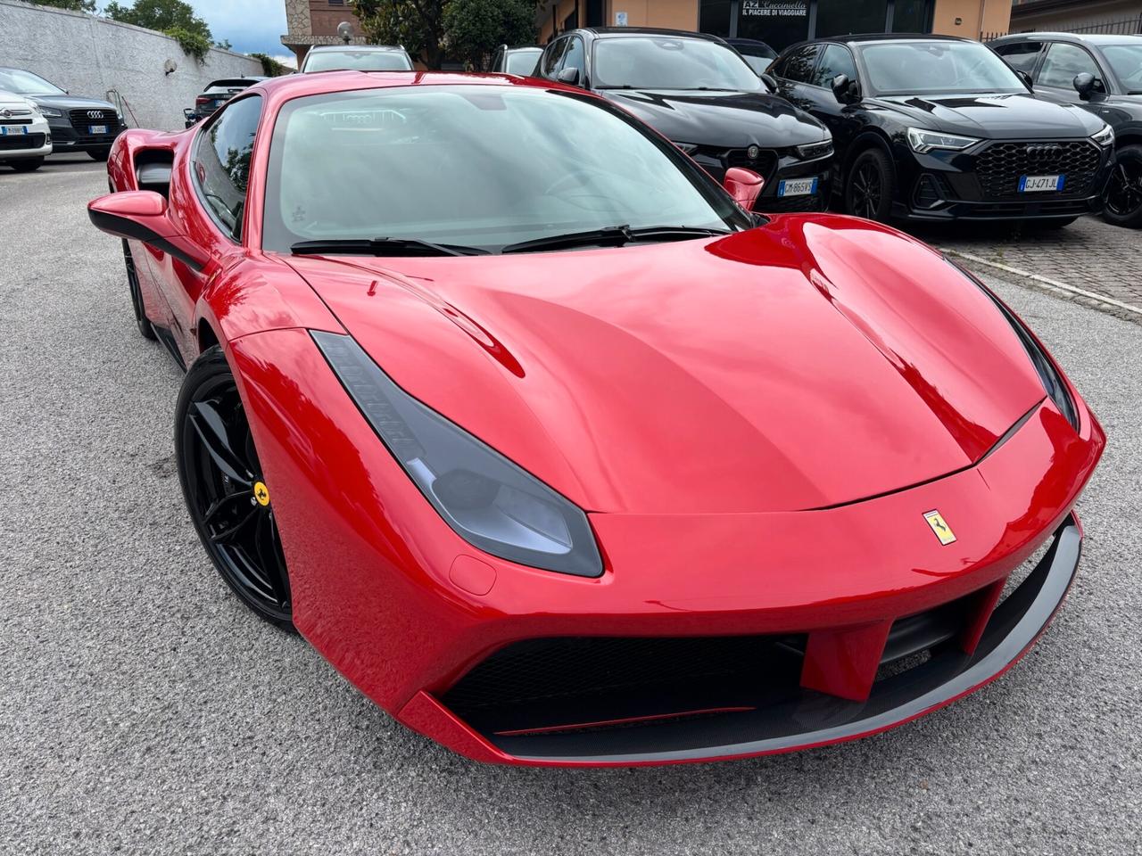 Ferrari 488 GTB ROSSO CORSA PERLA -FULL- CARBONIO TOTALE