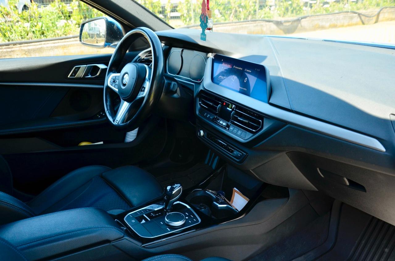 BMW 116d MSPORT 116cv AUTO, SERVICE BMW, UFF ITALIANA, EURO 6D, NAVI, APPLE ANDROID, PERMUTE