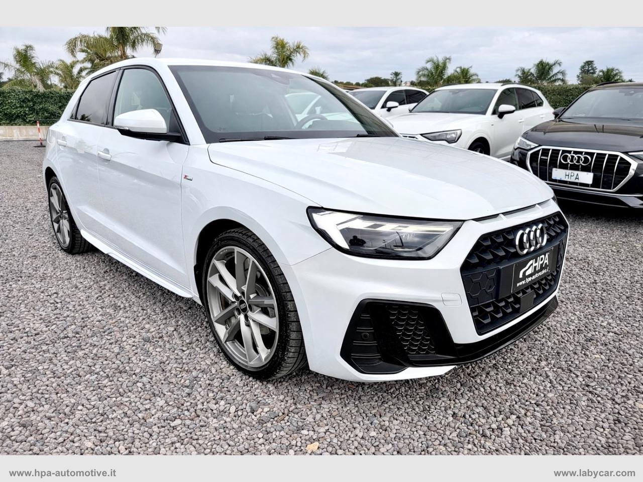 AUDI A1 SPORTBACK 30 TFSI S-line LED NAVI PELLE RETROCAMERA