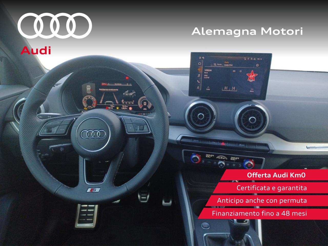Audi Q2 30 2.0 tdi identity black