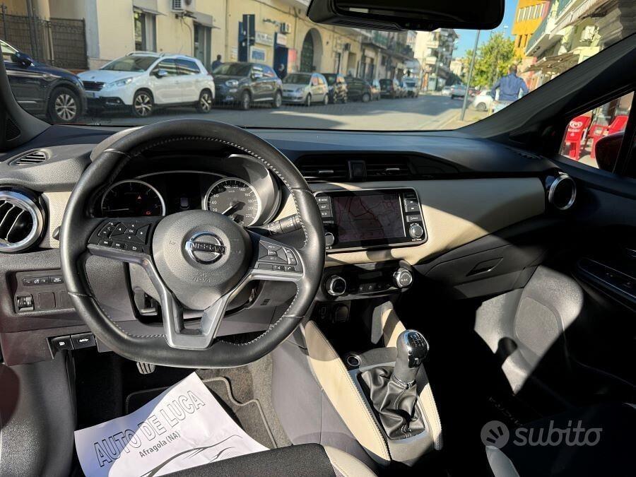 Nissan micra 1.5 dci 90 tekna certificata italia