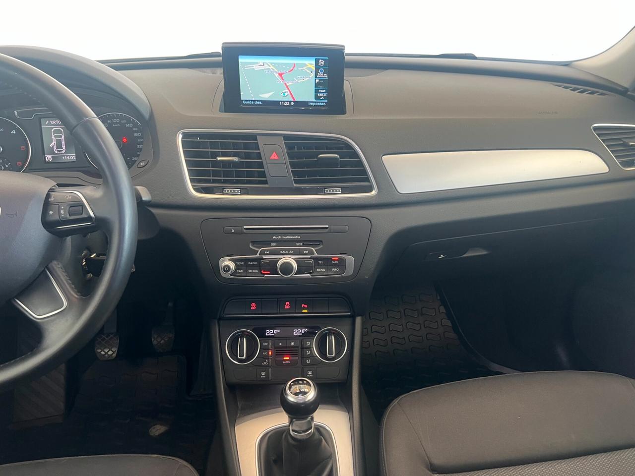 Audi Q3 2.0 TDI 120 CV Business ok neopatentati unico proprietario km 117.590