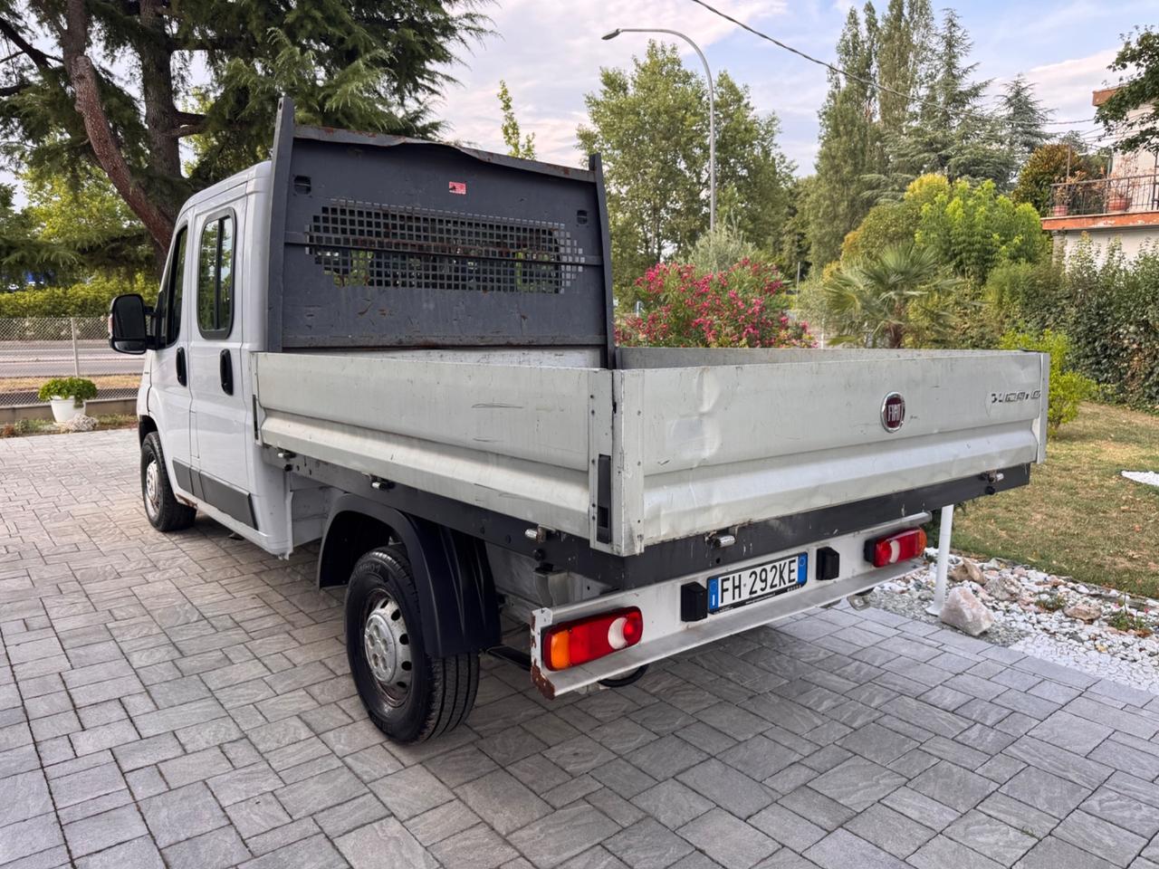 Fiat Ducato 2.3 Mjet 16V 115CV Cassone a sponde abbattibili doppia cabina OK NEOPATENTATI
