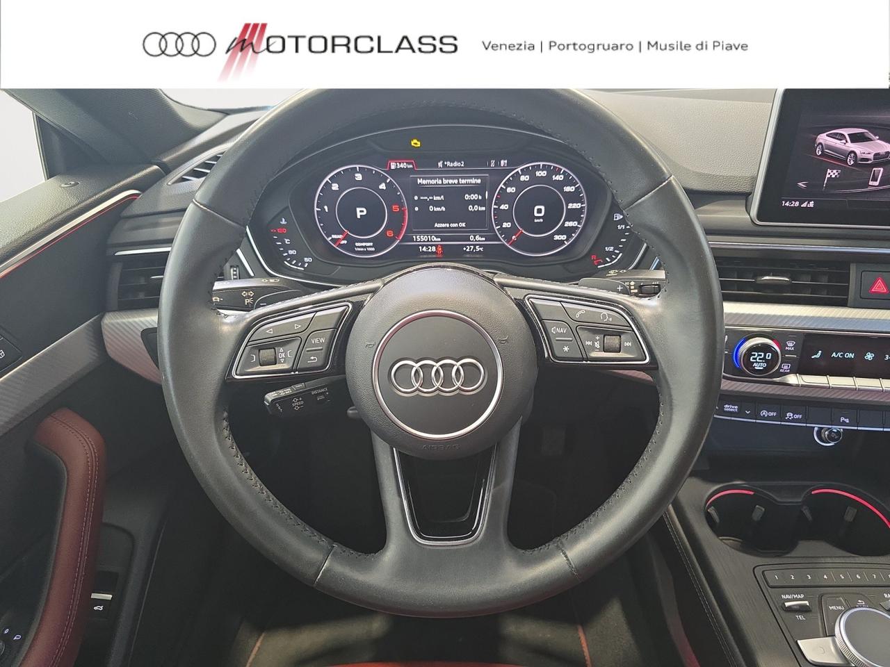 Audi A5 sportback 50 3.0 v6 tdi 286cv design quattro tiptronic