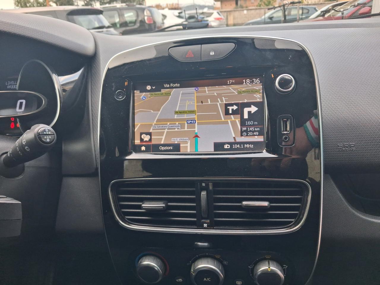 Renault Clio TCe 12V 90 CV GPL CASA MADRE NAVIGATORE GARANZIA 12 MESI CON CERTIFICATO DI CONFORMITA