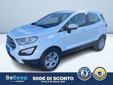 Ford EcoSport 1.0 ECOBOOST PLUS 100CV MY19