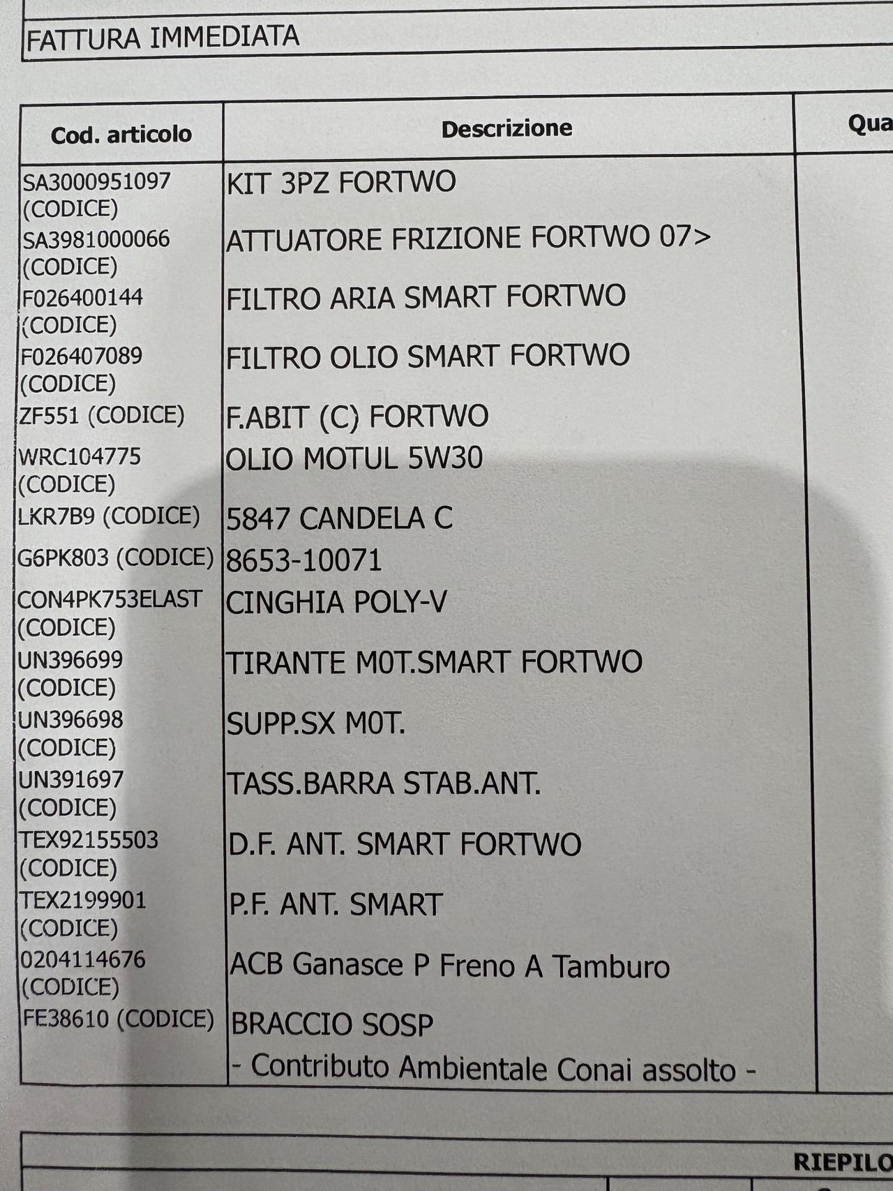 Smart ForTwo 1000 TURBO 84 CV TETTO PASSION