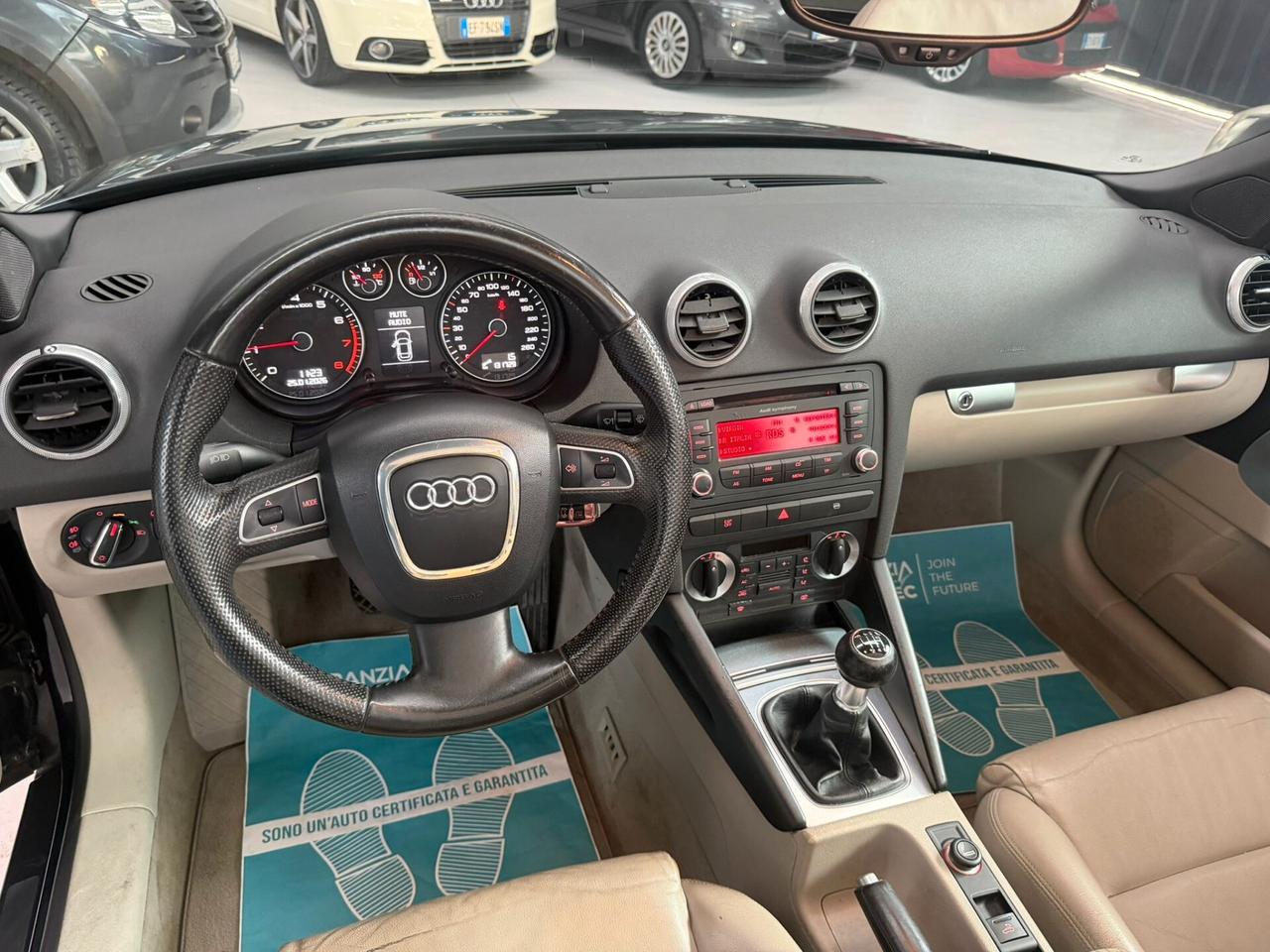Audi A3 Benzina Cabrio Pelle