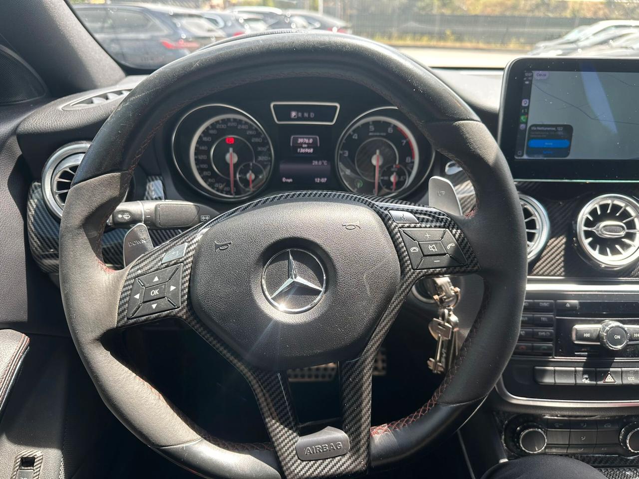 Mercedes-benz CLA 45 AMG 4MATIC/ 360CV/ CARBONIO/ RETRO-CAMERA/ SEDILI A GUSCIO/ PRONTA CONSEGNA