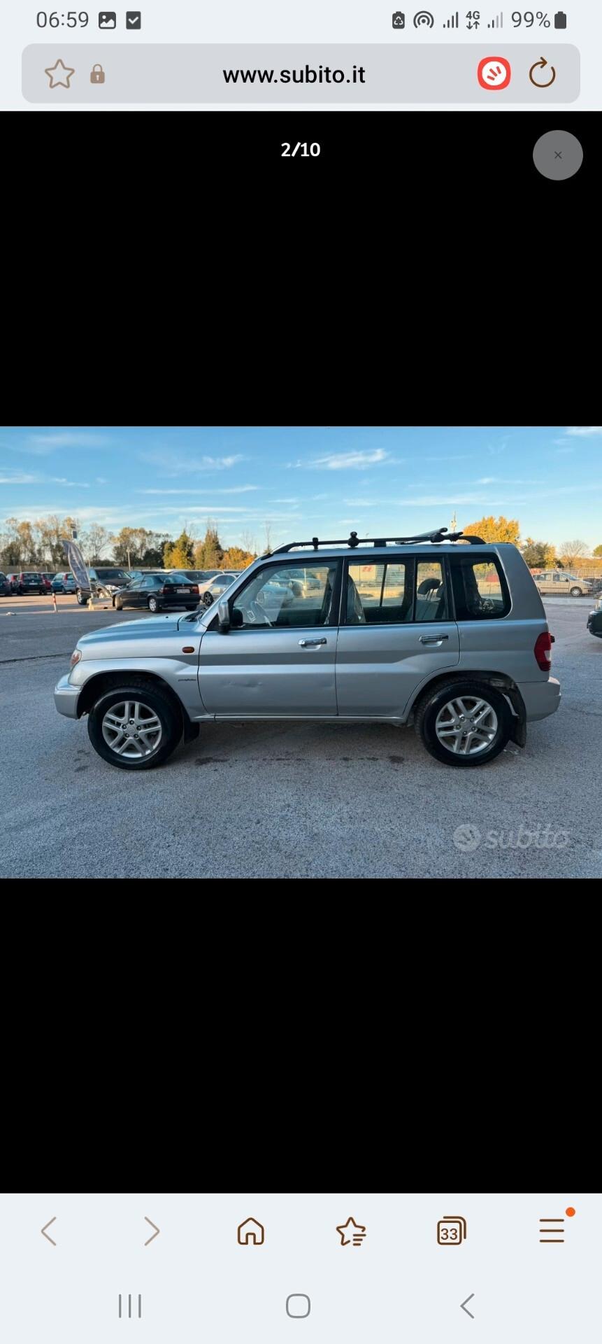Mitsubishi Pajero Pinin 1.8 16V MPI 5 porte