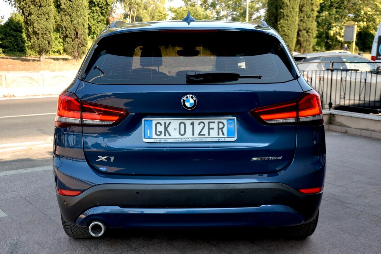 Bmw X1 1.5D 116CV AUTOMATICA PREZZO SENZA VINCOLI UNIPRO' ITALIANA FATTURABILE GARANZIA 12M TAG