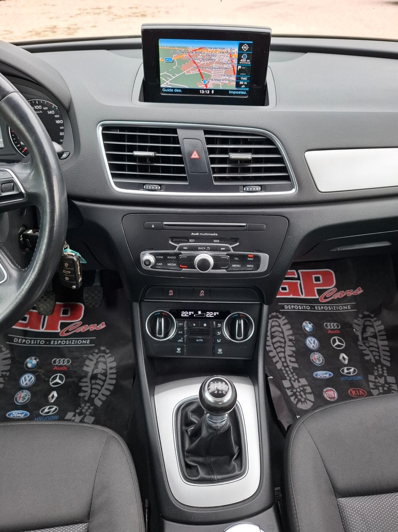 Audi Q3 S-LINE 2.0 TDI 150cv *LED-NAVY*RADAR-