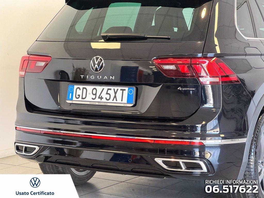 VOLKSWAGEN Tiguan 2.0 tdi r-line 4motion 150cv dsg del 2021