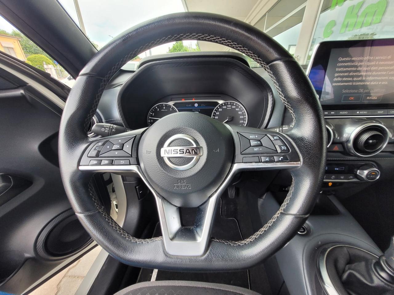 Nissan Juke 1.0 DIG-T 117 CV N-Connecta
