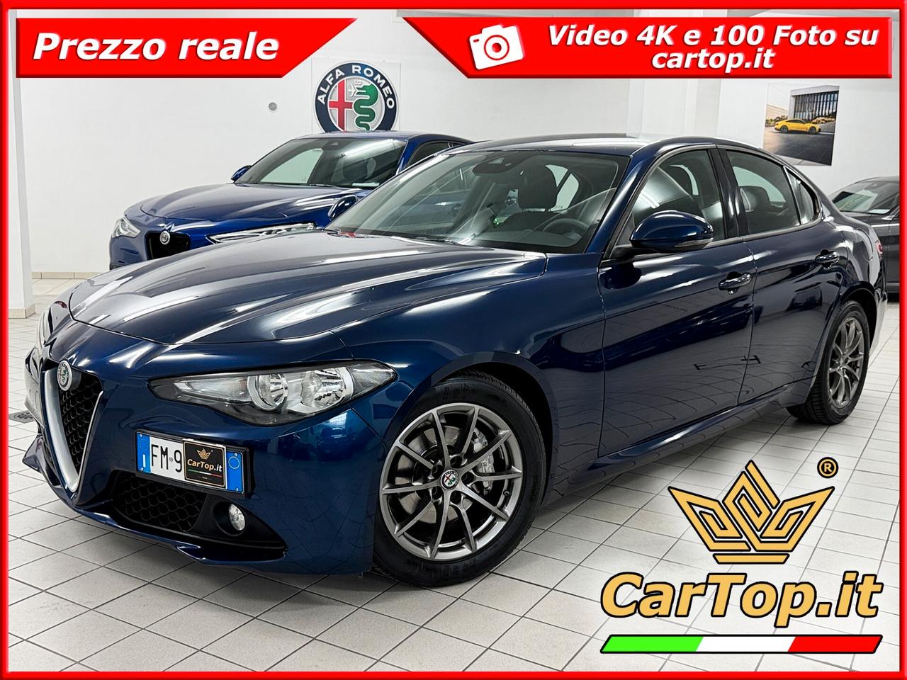 Alfa Romeo Giulia 2.2 TD 150 CV SUPER KIT DISTRIBUZIONE ESEGUITO A 109000 KM GOMME NUOVE - CARFAX VISIBILE DALLE FOTO