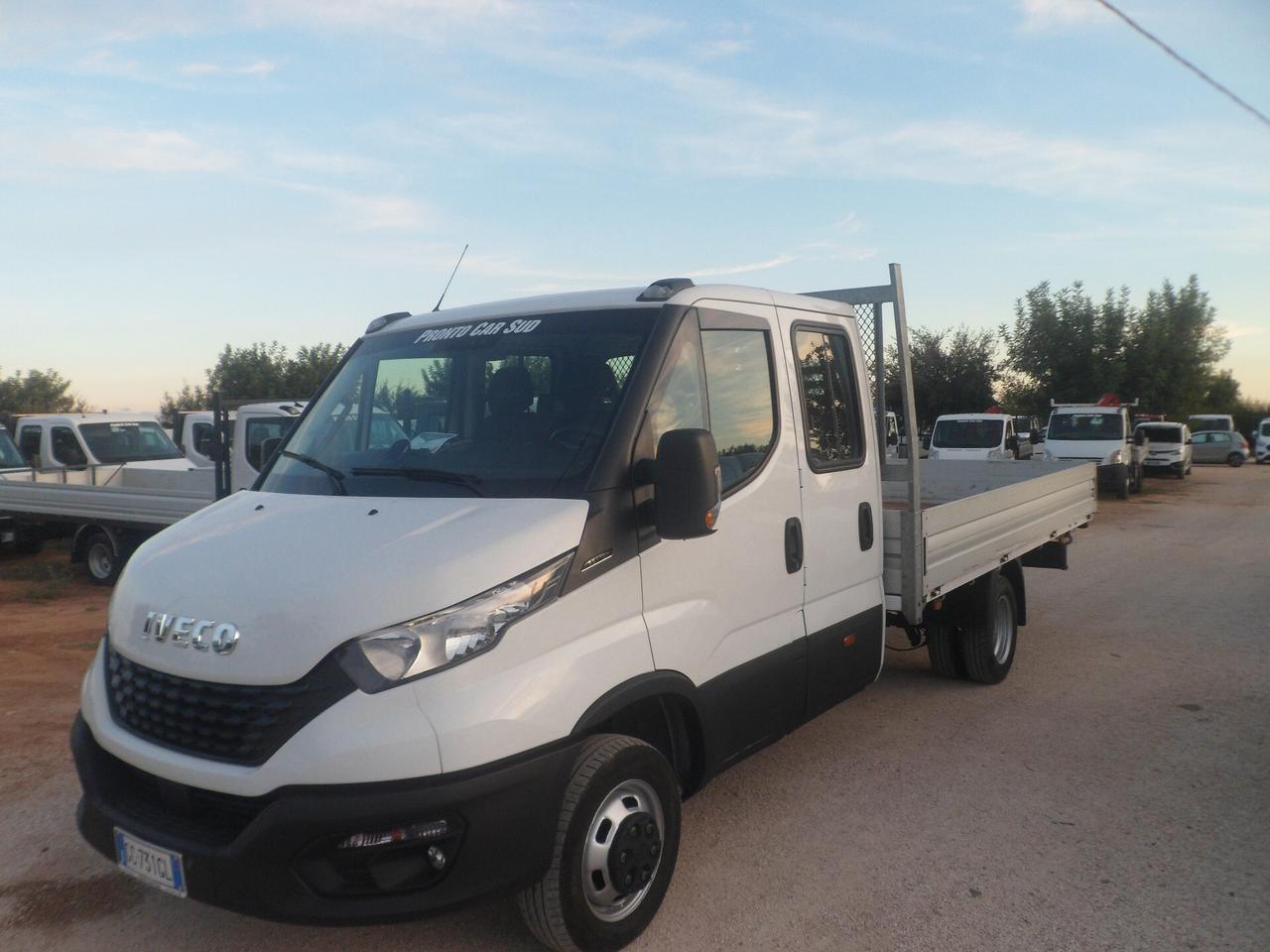 Iveco Daily 35c16 doppia cabina cassone fisso