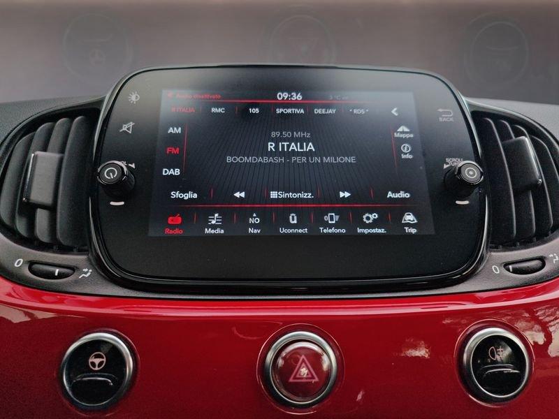 FIAT 500 500 1.0 Hybrid Red