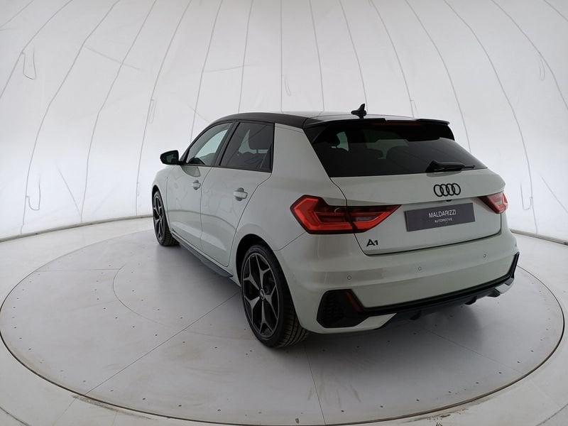 Audi A1 II 2019 Sportback Sportback 30 1.0 tfsi Identity Black 116cv s-tronic