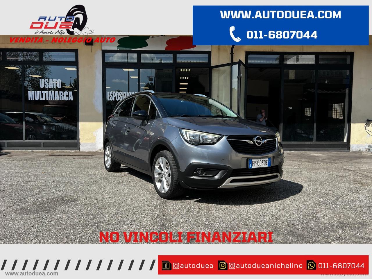 OPEL Crossland X 1.2 T 12V 110 CV S&S Innov. NO VINCOLI FINANZIARI