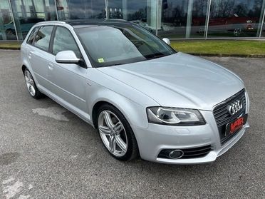 AUDI A3 SPB 2.0 TDI 170 CV quattro "S-LINE"