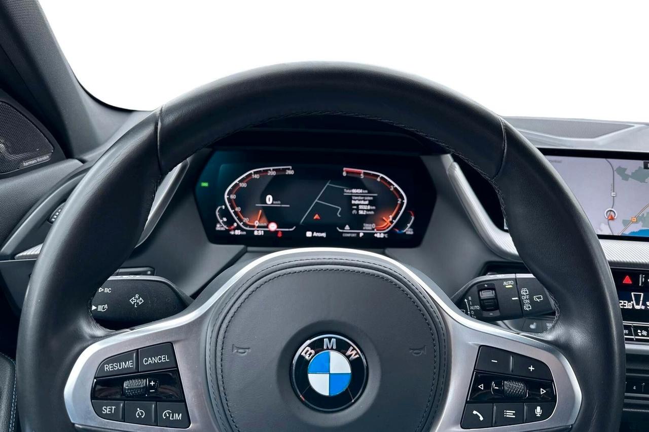 BMW 120d M SPORT-SEDILI SPORTIVI A GUSCIO-HARMAN