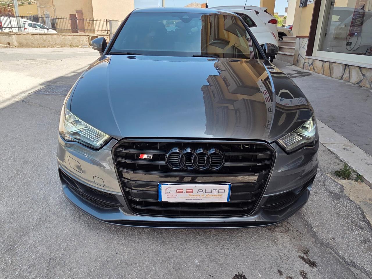 AUDI A3 S3 S-LINE 2.0 TDI 184 CV DA VETRINA KM CERTIFICATI