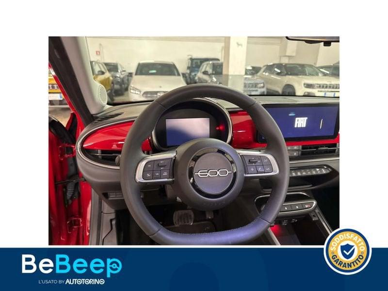 FIAT 600 600e 54KWH RED