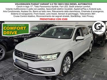 Volkswagen Passat Variant Tetto LED C.17 ACC Camera360 PDC Navi Paddles S&S
