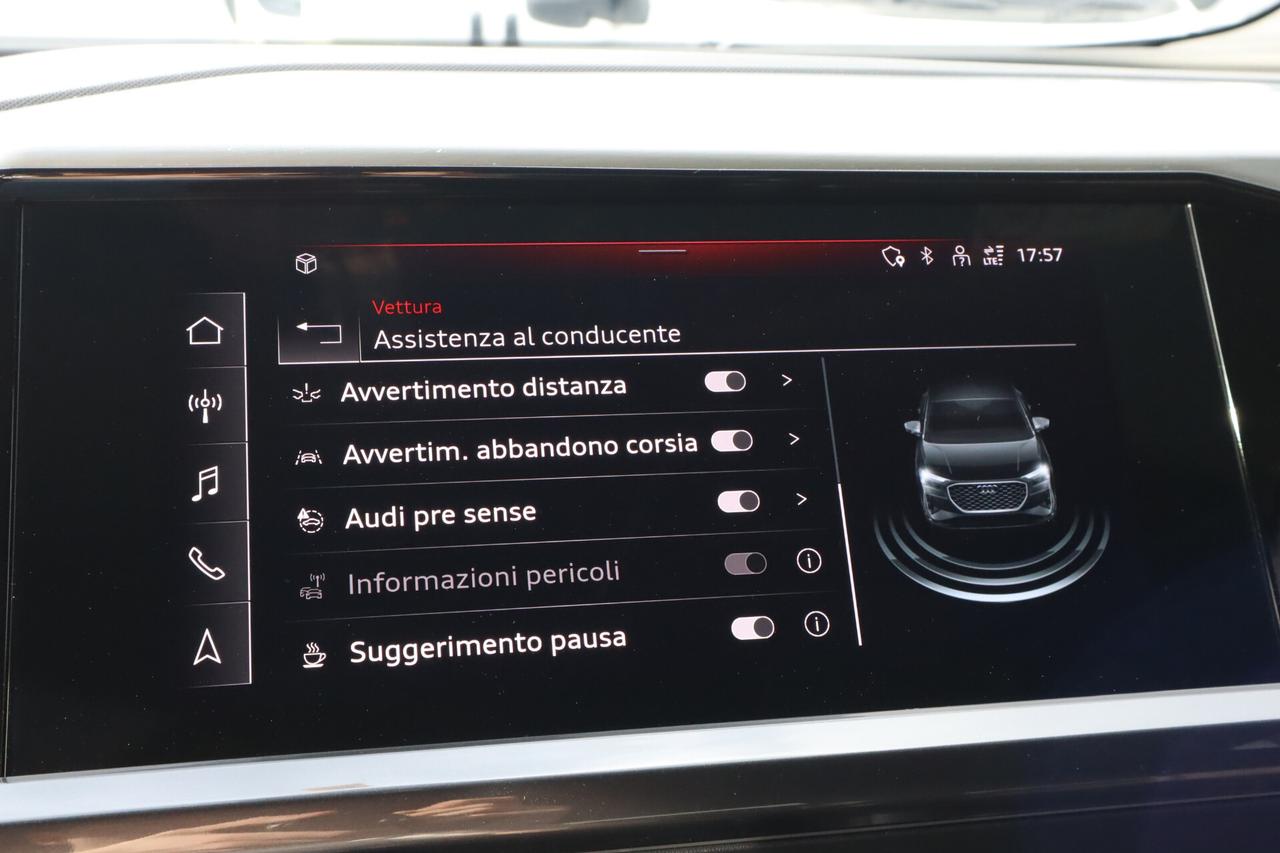 Audi Q4 Etron 50 QUATTRO 300CV S-LINE MATRIX POMPA DI CALORE SONOS
